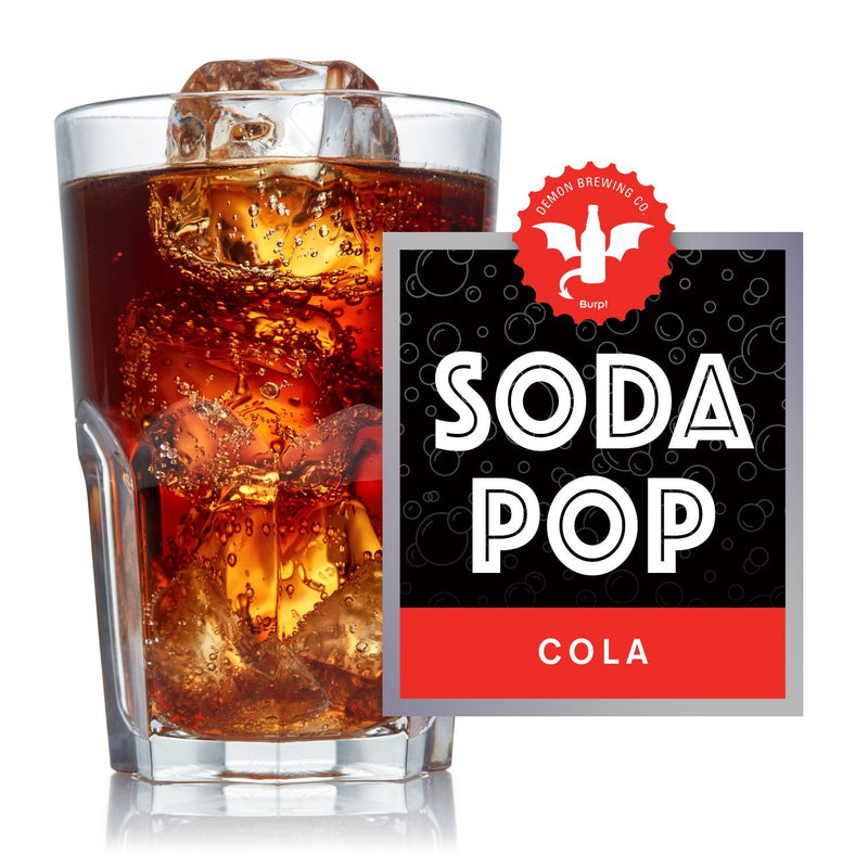 Cola Soda Pop Make at Home Recipe Kit