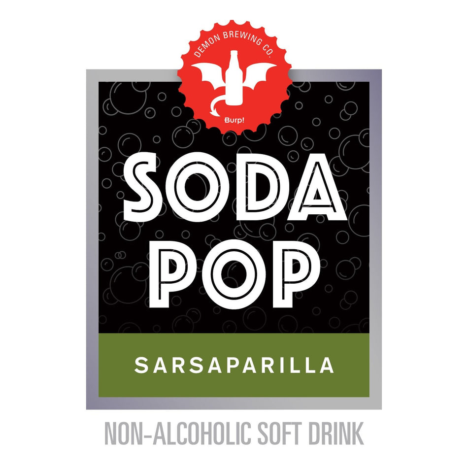 Sarsaparilla Soda Pop Make at Home Recipe Kit
