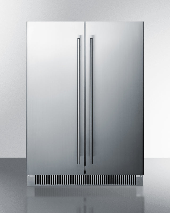 24 Inch Wide 21 Bottle Capacity French Door Wine Refrigerator (3589235671120)