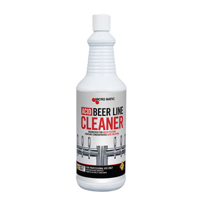 Micro Matic MM-A32 Acidic Beer Line Cleaner - 32 oz