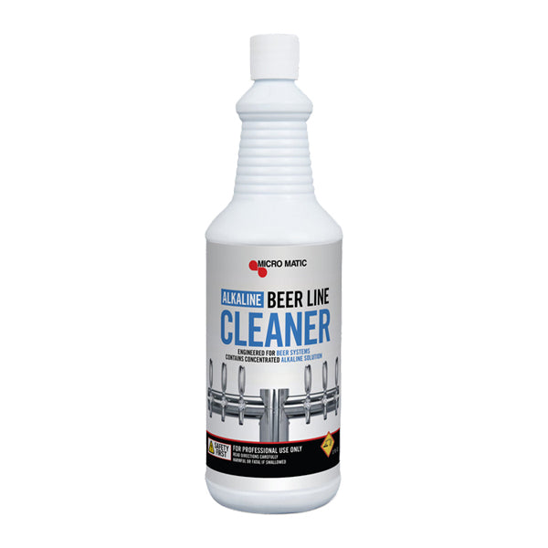 Micro Matic 32 oz. Alkaline Beer Line Cleaner MMB32 HowdyBrewer