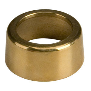Brass "T" tower outside flange (flat)