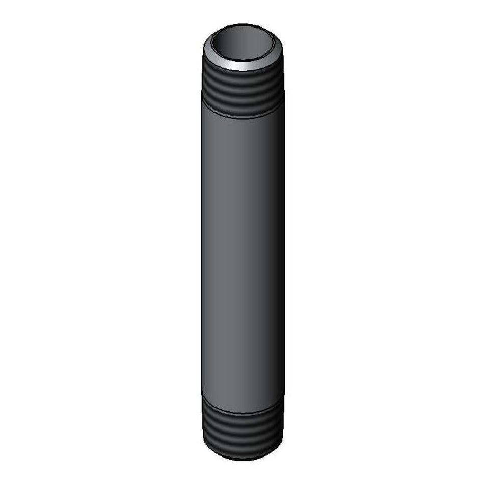 T&S 000360-40 Riser, 3/8" x 4", Chrome Plated Brass