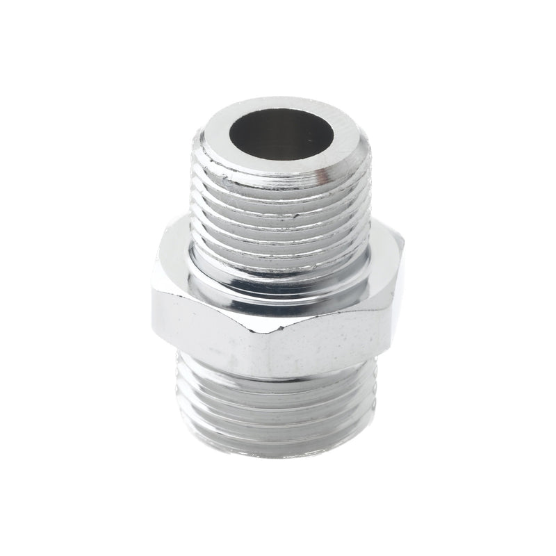 Adapter: 3/8" NPT Male x 3/4-14UN Male (Plated)
