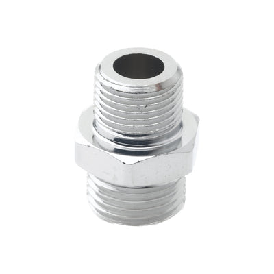 Adapter: 3/8" NPT Male x 3/4-14UN Male (Plated)