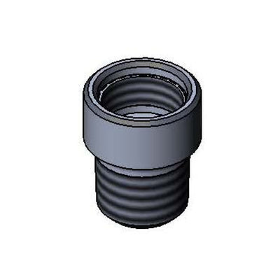 Adapter, 3/8" NPT Male x 5/8-27UN Female (Chrome-Plated)