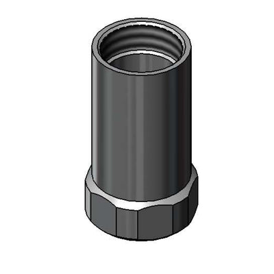 T&S Brass 000592-25 Inlet Nipple - Professional Chrome