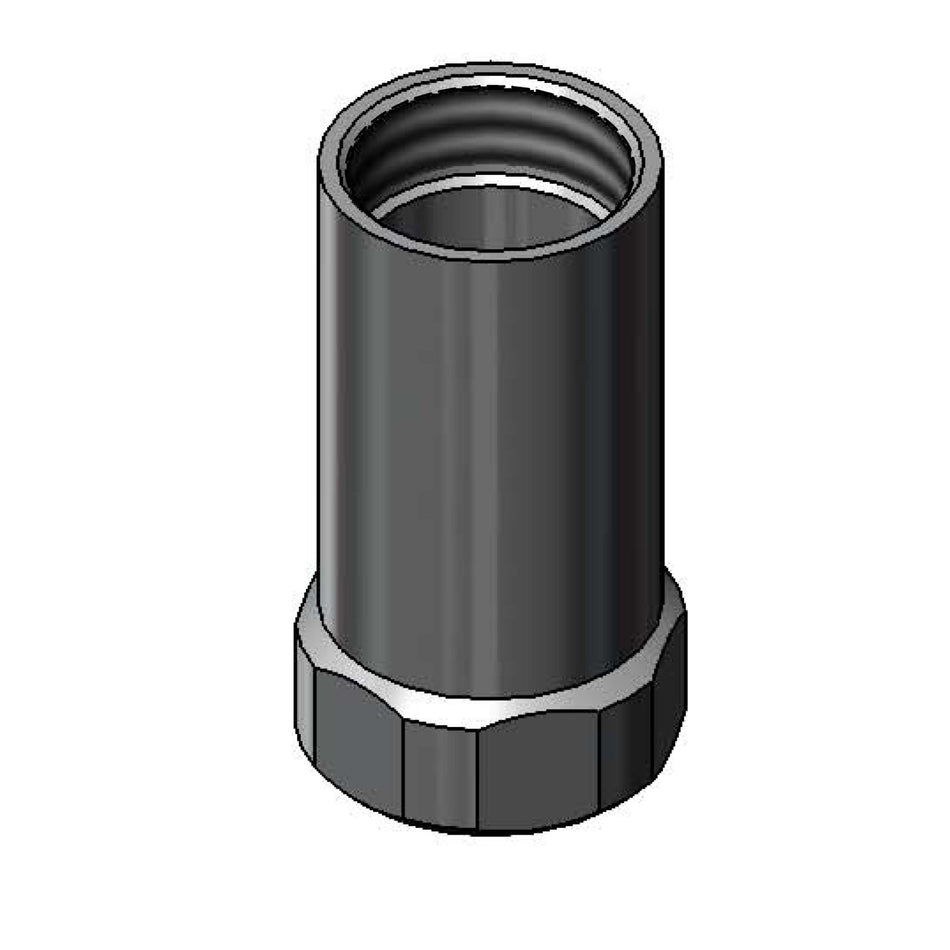 T&S Brass 000592-25 Inlet Nipple - Professional Chrome