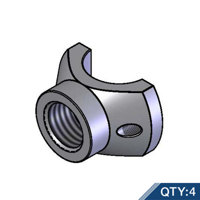 B-0109 BACK CLAMPS (4 PER MASTER PACK)