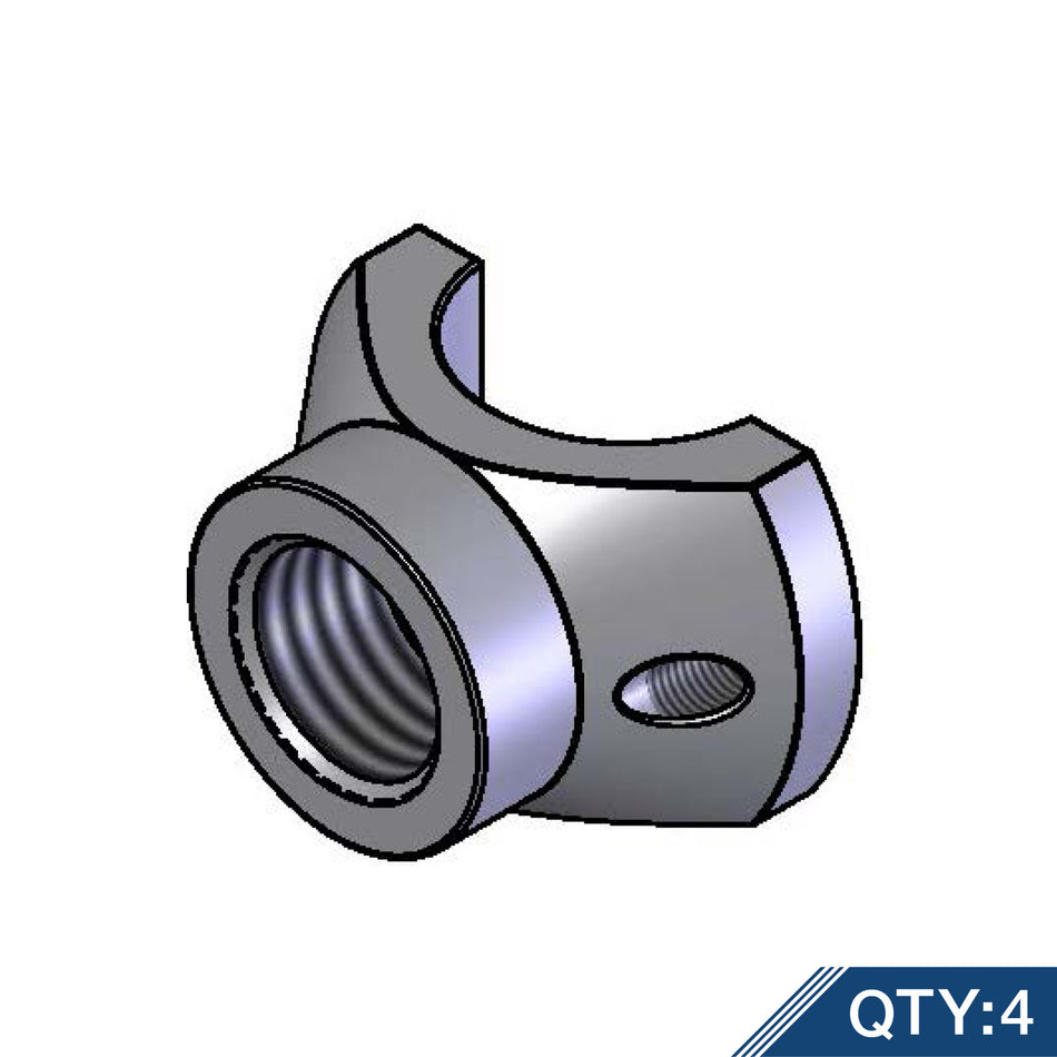 B-0109 BACK CLAMPS (4 PER MASTER PACK)
