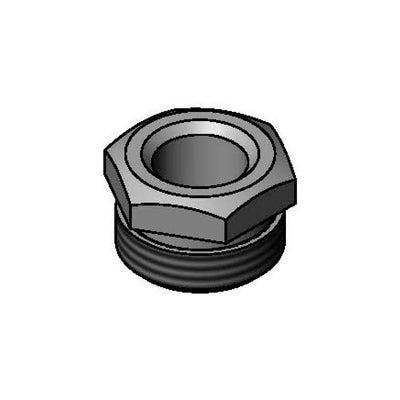 T&S 000714-25 Hex Nut, Rough Chrome Plated