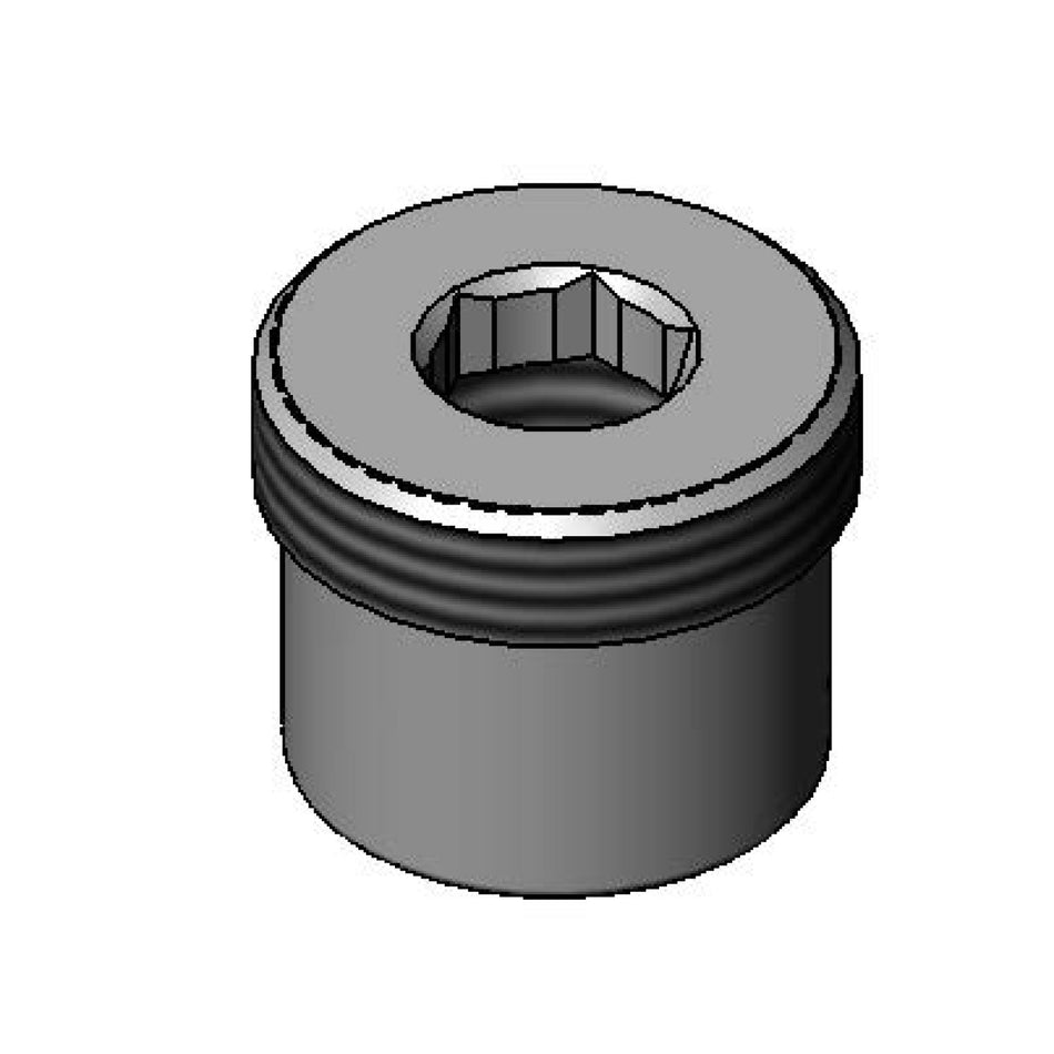 Union, Male Half (Plated), 1/2" NPT Female