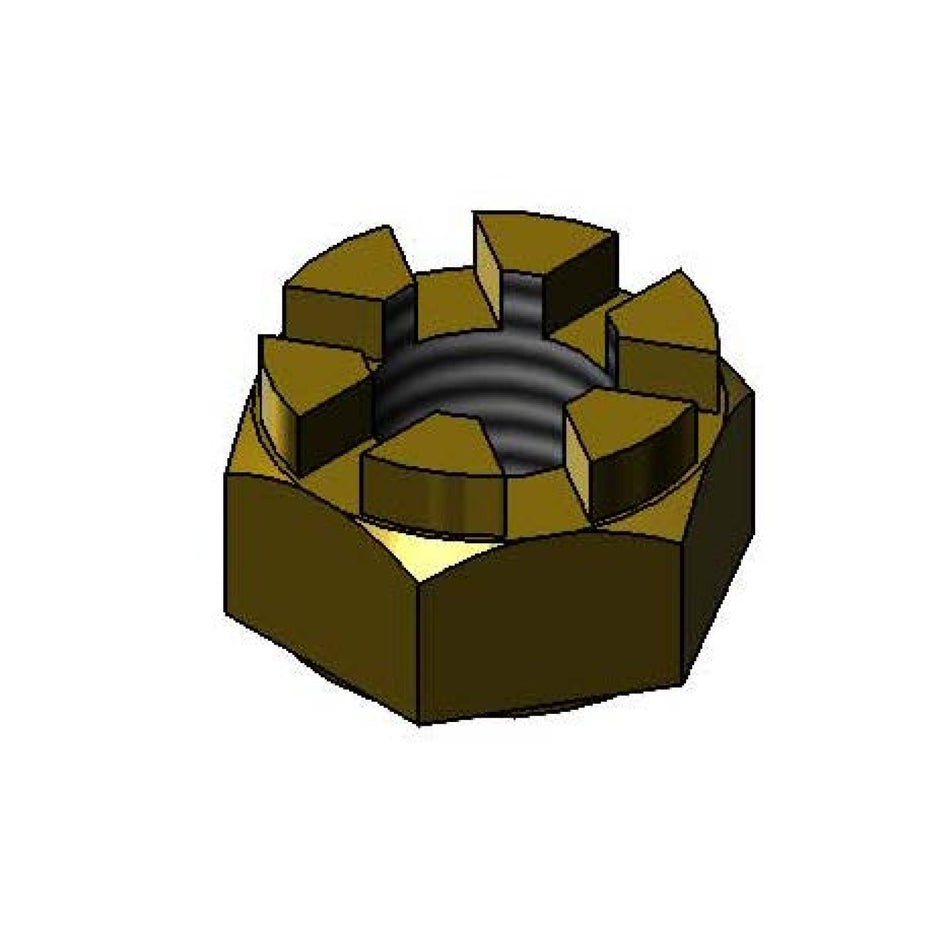 T&S Brass 000953-45 Brass Lock Nut - 1/2-14NPSL