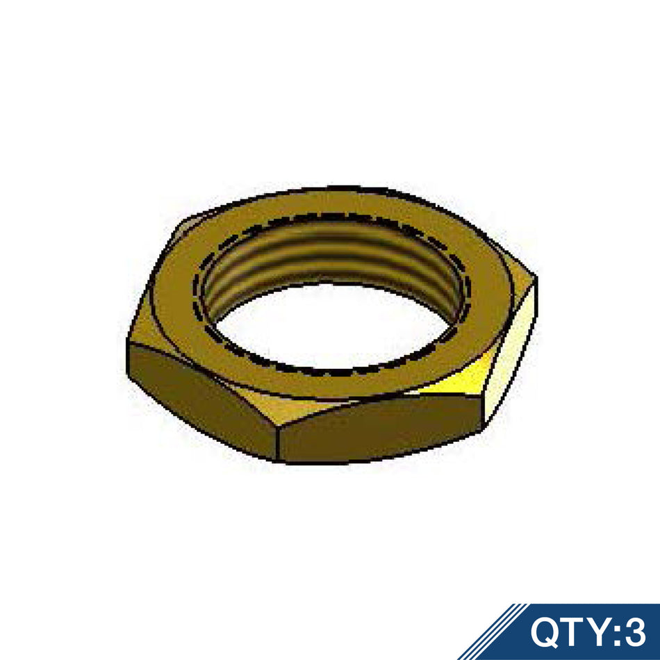 B-0113 Shank Lock Nuts (Qty. 3)