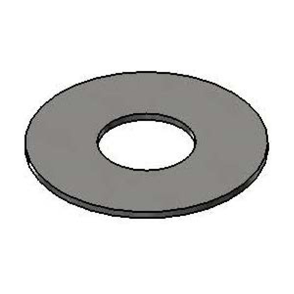 Brass Washer, 2" OD x 13/16" ID x 3/32" Thick