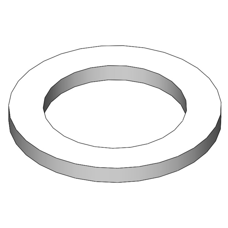 T&S 001030-45 9/16" Washer for Old Style Glass Filler, Rubber