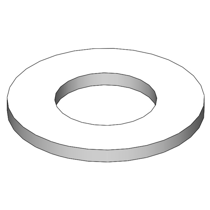 T&S 001033-45 1 3/4" Washer for Faucets, Delrin