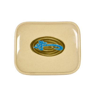 Thunder Group 0010J 6-1/2 Inch Rectangular Plate Break-Resistant Melamine