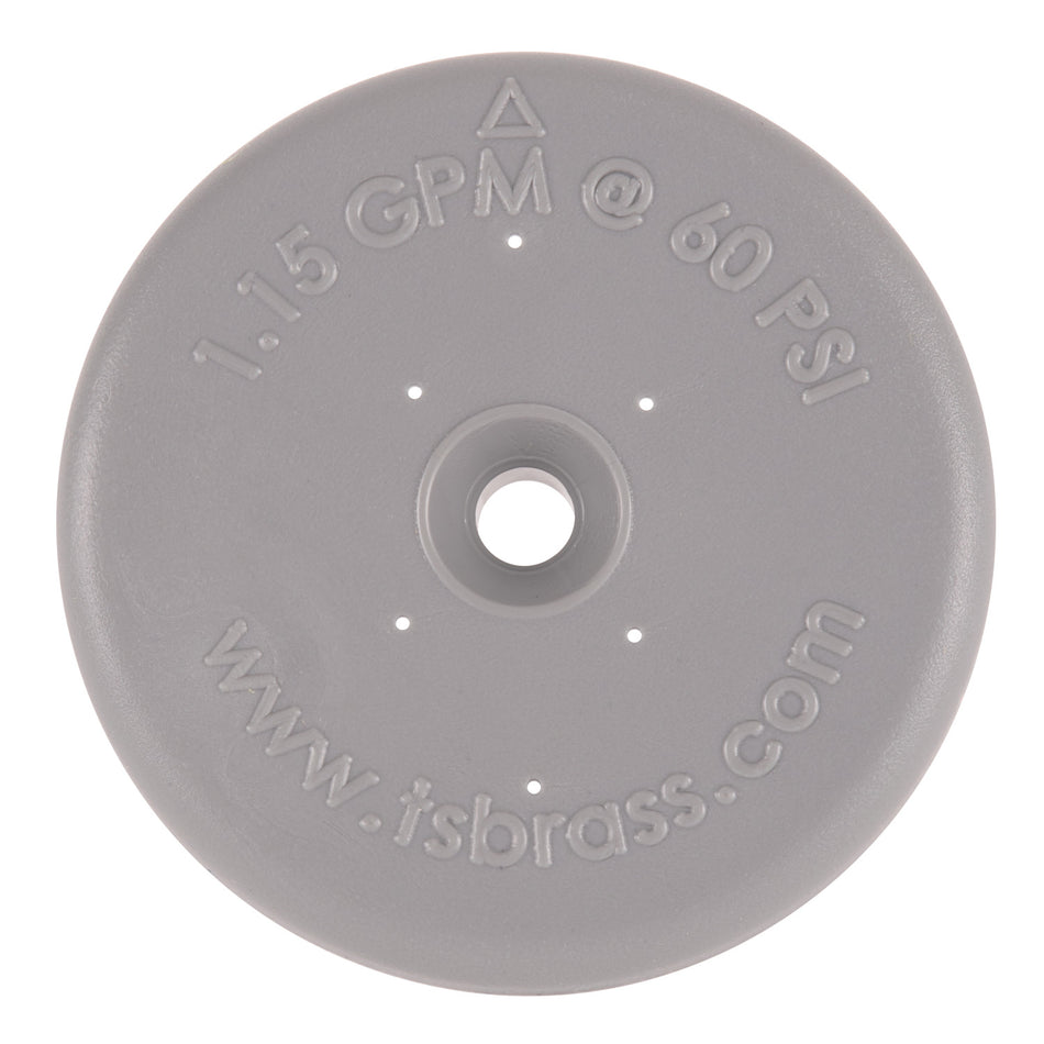 T&S 001121-45 2 1/8" Spray Valve Face - Plastic, Gray