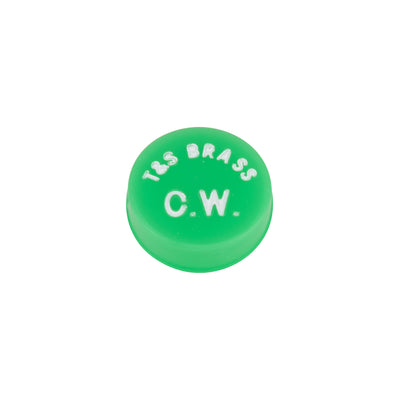 Snap-In Index Button, Green (Cold Water)