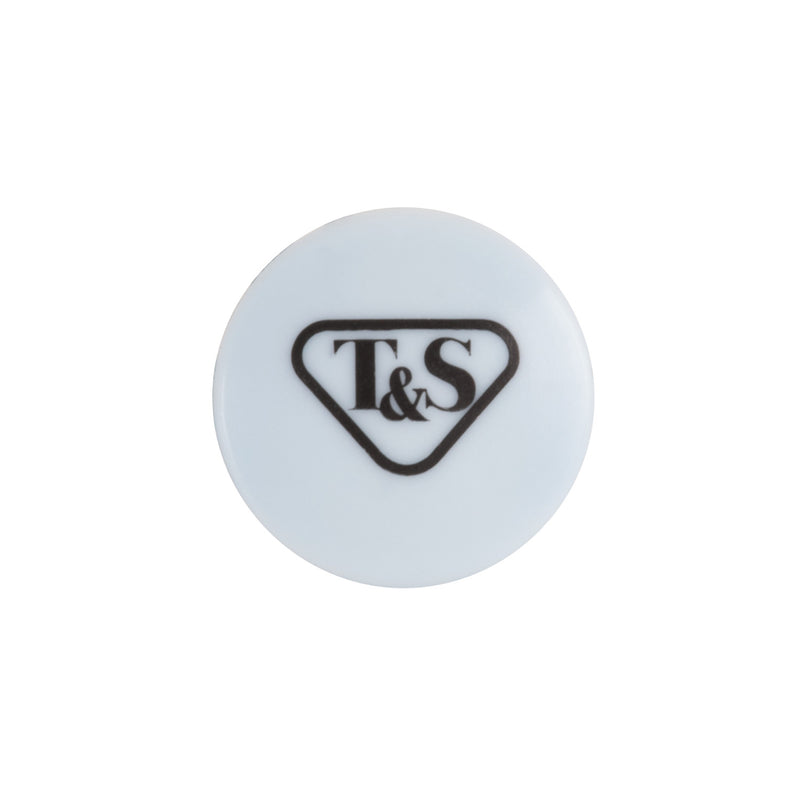 Press-In Index, Light-Blue, T&S Logo