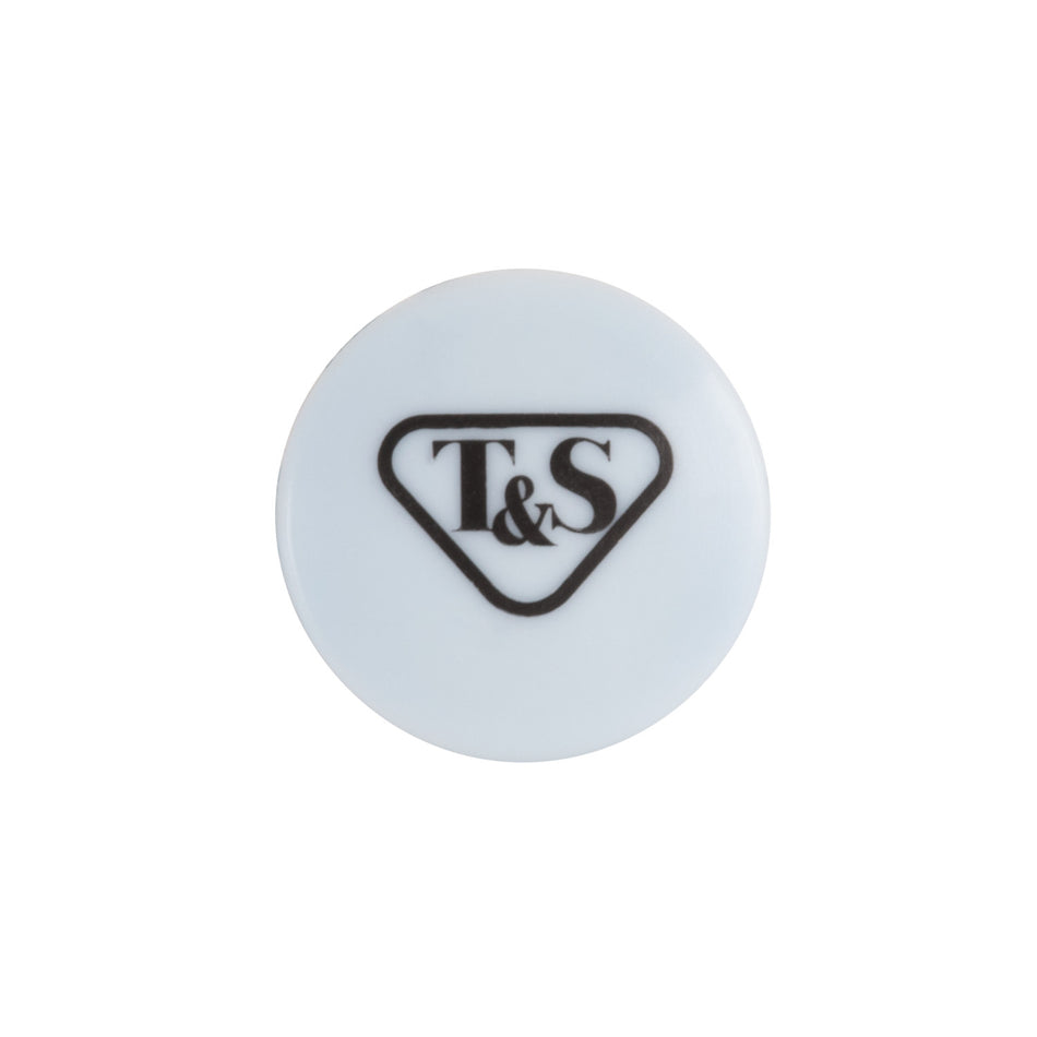 Press-In Index, Light-Blue, T&S Logo