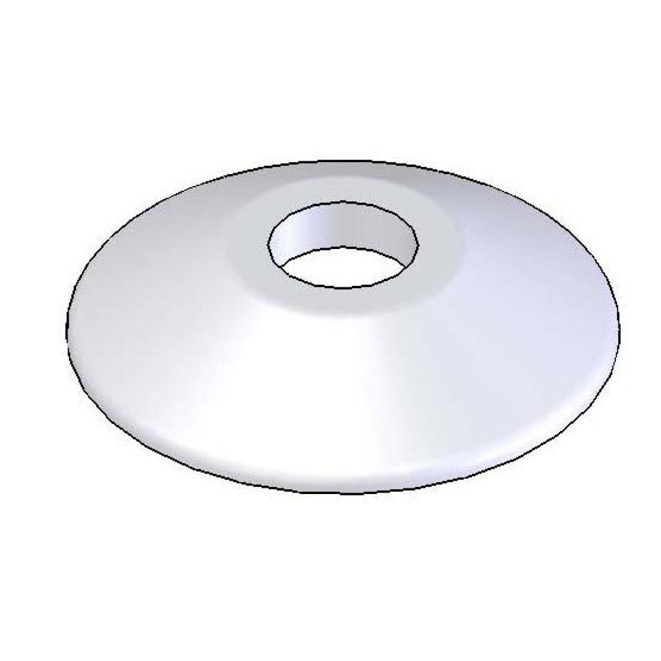 B-1301 Stop Body Escutcheon, 3/8"