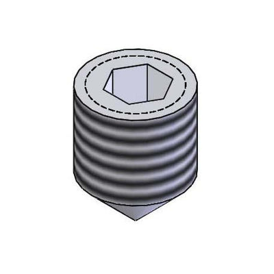 T&S Brass 001584-45 Set Screw - #10-32UN x 1/4" Pointed