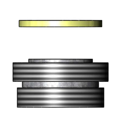 T&S Brass 001650-25 Adapter - Series #4/#9 Outlets (Plated)