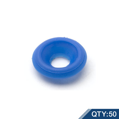 T&S Brass 001660-45M50 Blue Cold Water Index Rings (50 Pack)