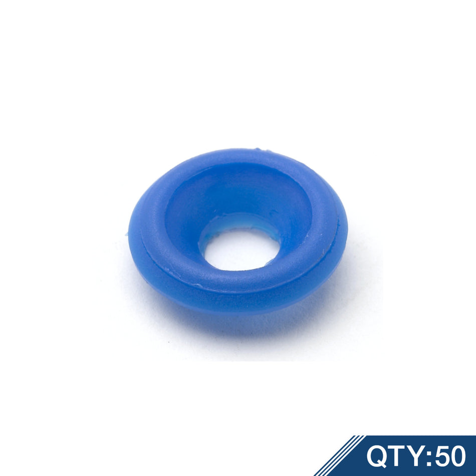 T&S Brass 001660-45M50 Blue Cold Water Index Rings (50 Pack)