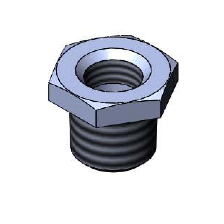 T&S Brass 001904-25 Hex Bushing - 3/8" NPT M x 1/4" NPT F