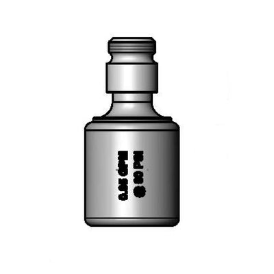 T&S Brass 001AC Gray Low-Flow Fan Jet Spray Head