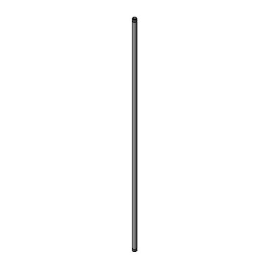 T&S Brass 002558-40 Riser - 40" x 3/8" NPT Chrome