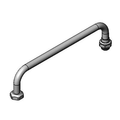 T&S Brass 002869-40 12" Front Section - Double-Joint Nozzle