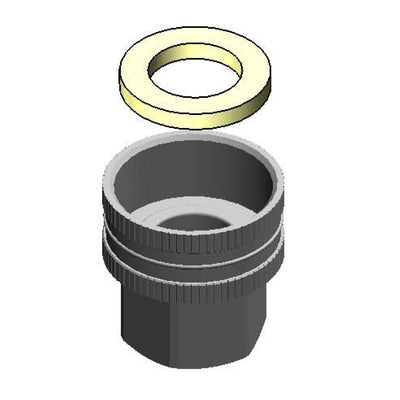 T&S Brass 002957-25 Adapter - GH Female x 1/2" NPT Female