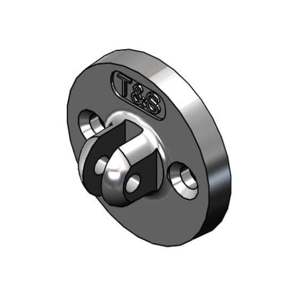 T&S Brass 003007-40 B-0650/0655 Support Flange - Round Lower