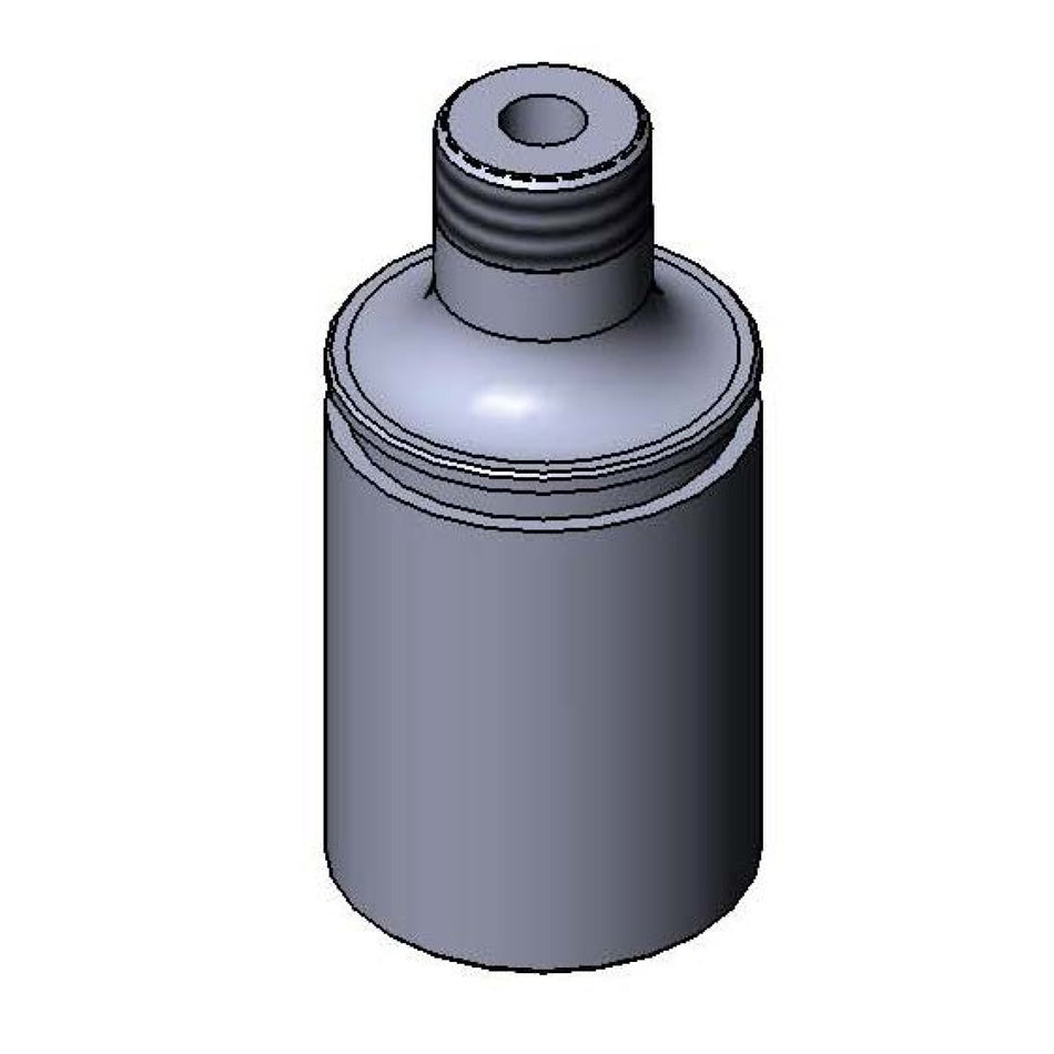 T&S Brass 003128-25 Low Flow Nozzle Holder - Rough Chrome