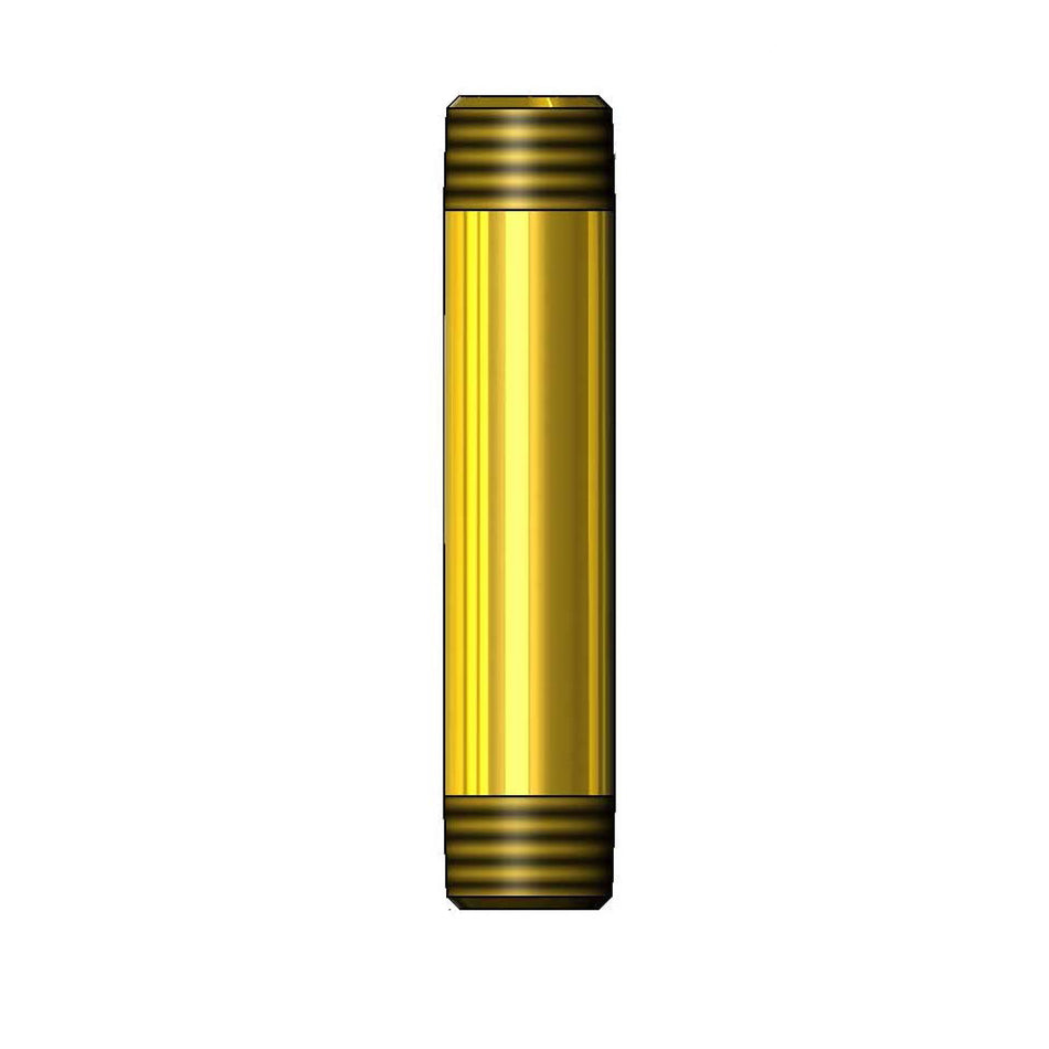 T&S Brass 004735-20 Nipple - 1/2" NPT x 4" Unplated