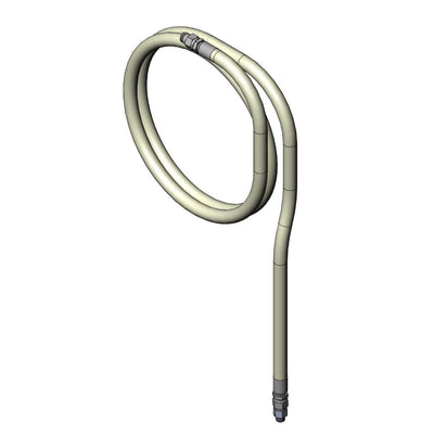 T&S Brass 004980-40 Creamery Hose Assembly - 50' Reach