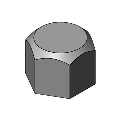 T&S Brass 005251-45 Threaded Cap - 3/8" NPT Chrome Brass