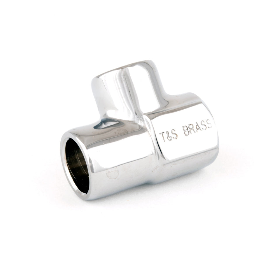T&S Brass 005255-40 Swivel Tee - Chrome Plated