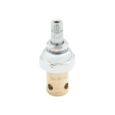 T&S Brass 005959-40QT Quarter-Turn Eterna Cartridge - LTC Cold NSF-61 NSF-372 Replacement