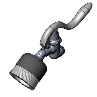 T&S Brass 005963-40 Angled Spray Valve w/ Brush Attachment
