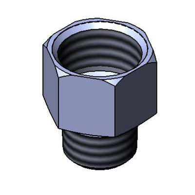 T&S Brass 006112-25 Adapter - 3/4" NPT F x 1/2" NPT M