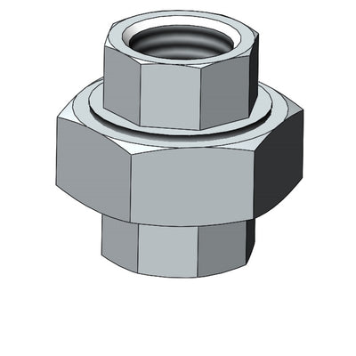 T&S Brass 006650-40 3/4" NPT Union - Chrome-Plated