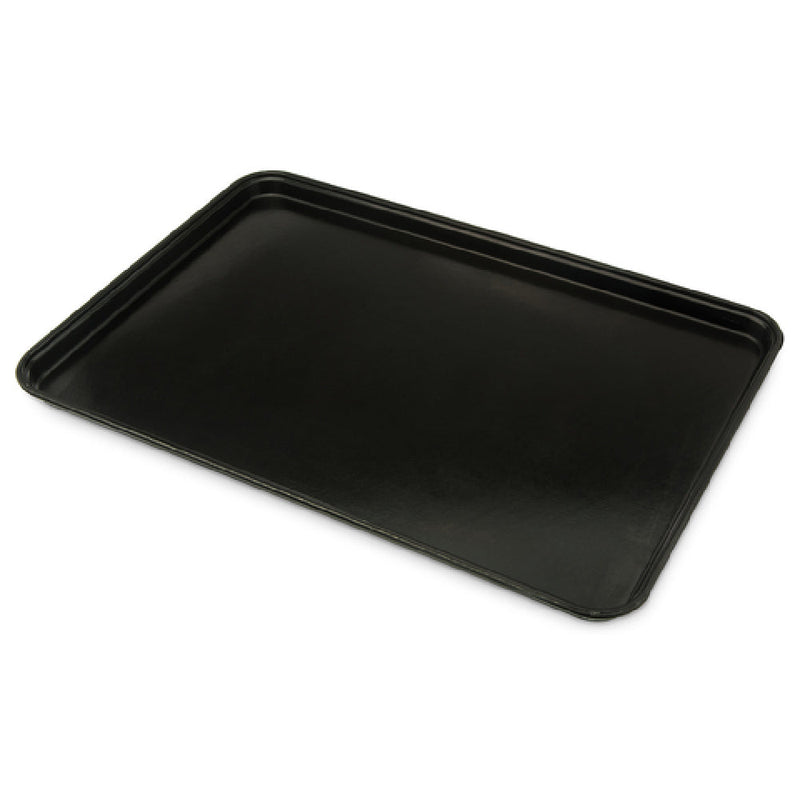 Carlisle 2618FGQ004 17 Inch Glasteel Display Tray Black Fiberglass