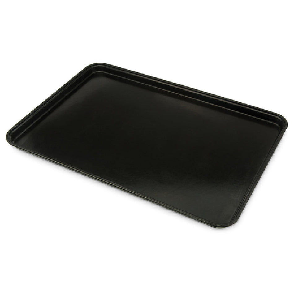 Carlisle 2618FGQ004 17 Inch Glasteel Display Tray Black Fiberglass
