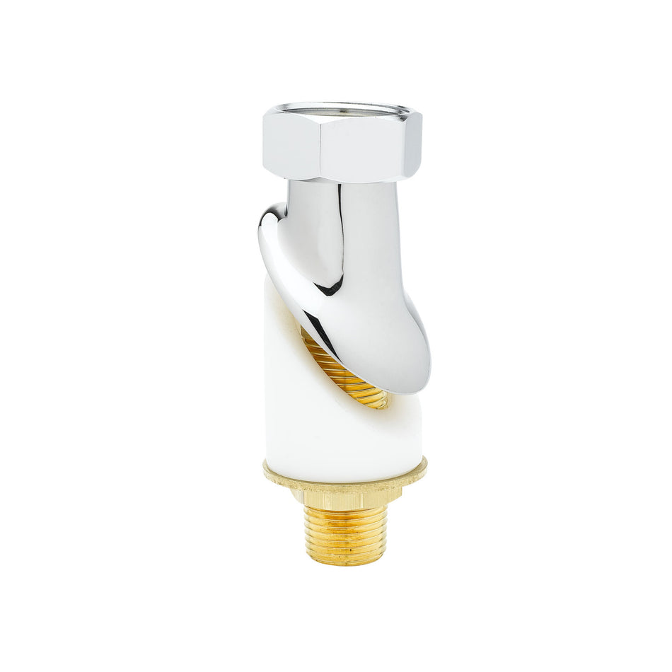 1/2" NPT Male Inlet Flange, 45 Degrees