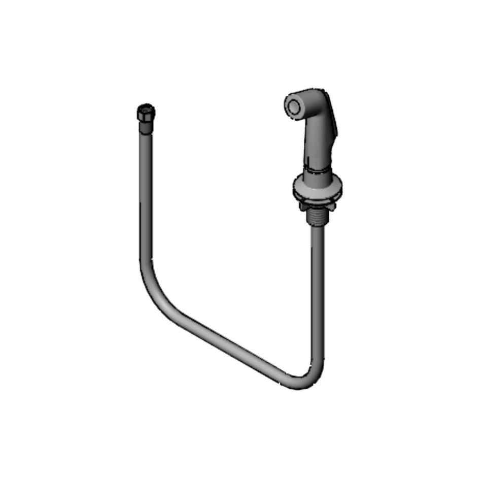 T&S Brass 013675-45NS Sidespray & Hose Guide - 7' Length